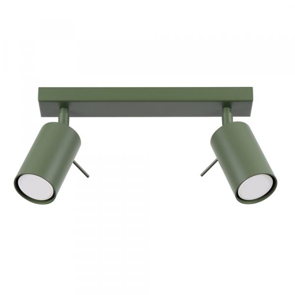 SELSEY Plafon Ring 2 zielony oliwkowy