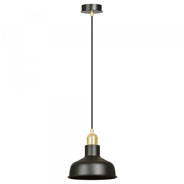 SELSEY Lampa wisząca Ibere średnica 21 cm czarna