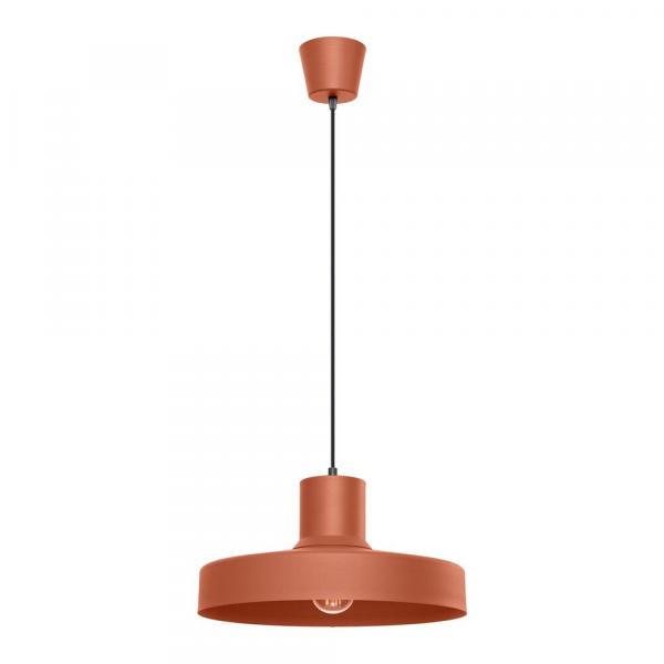 SELSEY Lampa wisząca Bilo ochra czerwona