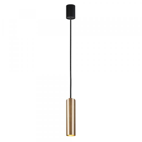 SELSEY Lampa wisząca Eye Solid 25 cm mosiądz 8914