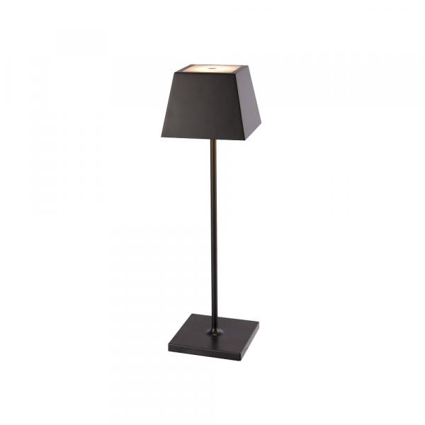 SELSEY Lampa ogrodowa Mahe LED czarna wysokość 37 cm