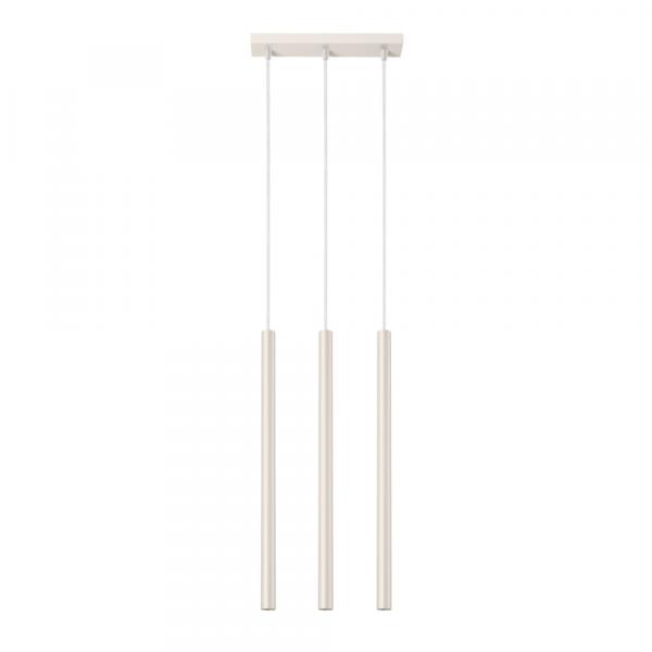 SELSEY Lampa wisząca Pastelo 3 beżowa