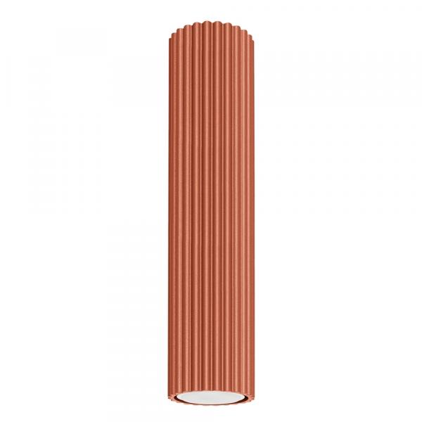 SELSEY Plafon Karbon 30 cm ochra czerwona
