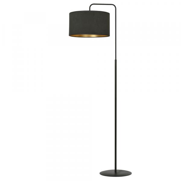 SELSEY Lampa podłogowa Hellid 150 cm czarna