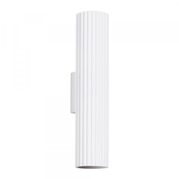 SELSEY Kinkiet Karbon 30 cm biały