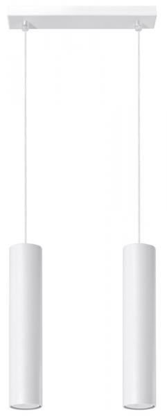 SELSEY Lampa wisząca Lagga x2 biała