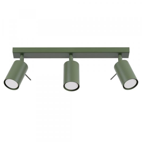 SELSEY Plafon Ring 3L zielony oliwkowy
