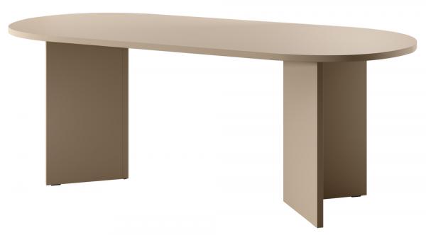 SELSEY Stół Ovo 204 cm Cappuccino