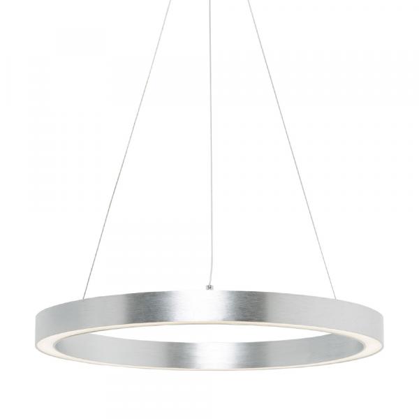 SELSEY Lampa wisząca Lucendro srebrna średnica 40 cm