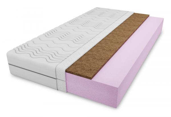 SELSEY Materac piankowy 140x200 cm Foulum dwustronny
