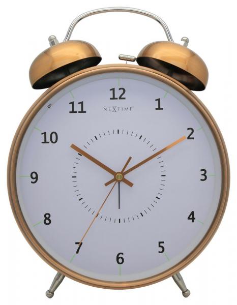 SELSEY Budzik Wake Up 30x23 cm złoty