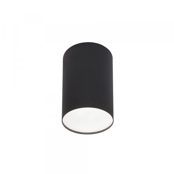 SELSEY Spot sufitowy Point Plexi 20 cm czarny 6530