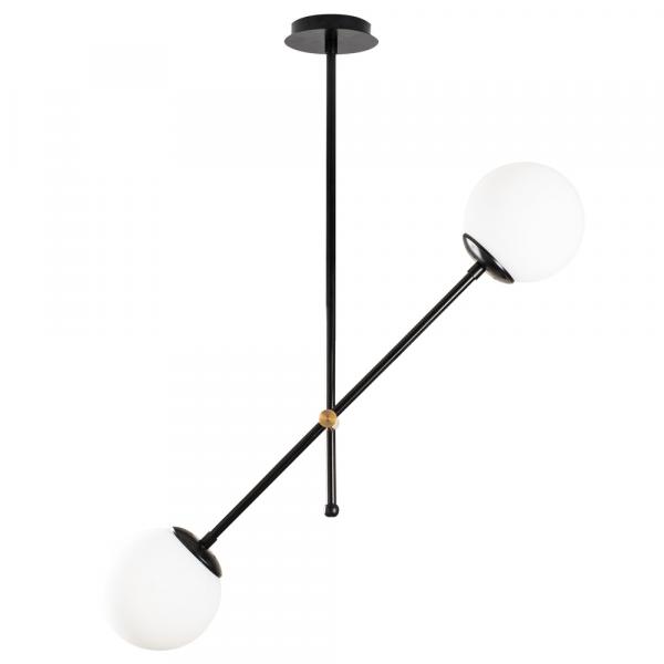 SELSEY Lampa wisząca Berehinya x2 biały klosz