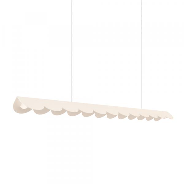 SELSEY Lampa wisząca Biscuit LED beżowa 4000K