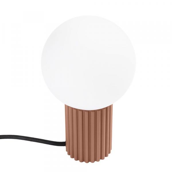 SELSEY Lampa stołowa Halo mocca