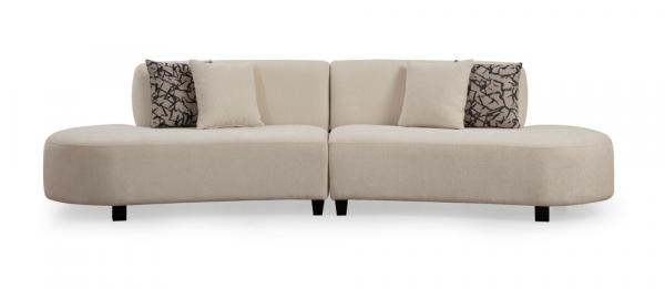 SELSEY Sofa modułowa Shavoid 300 cm kremowa