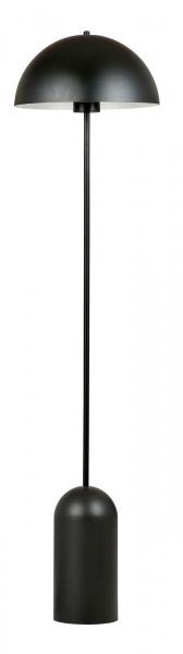 SELSEY Lampa podłogowa Mollints 138 cm czarna