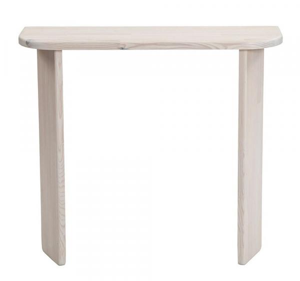 SELSEY Konsola Symbel 100x30 cm lite drewno biała