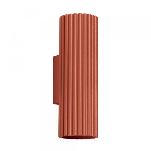 SELSEY Kinkiet Karbon 20 cm ochra czerwona