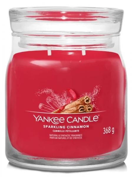 SELSEY Świeca zapachowa Yankee Candle Sparkling Cinnamon 368 g