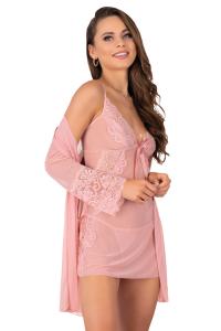 Zmyslowa Koszulka Damska Myardis Pink Różowy LivCo Corsetti Fashion