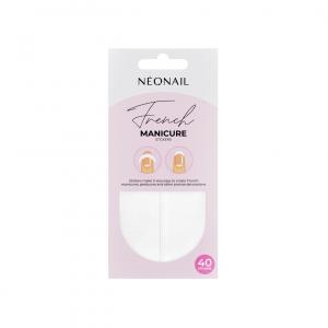 Szablony do french manicure 01 40 szt.