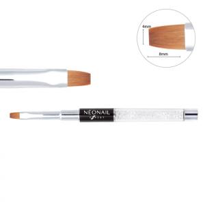 Pędzelek do żelu NN Expert - Gel Brush Flat 04