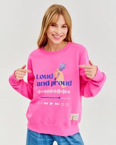 Do -85% taniej | Bluza Loud and proud - Rozmiar L