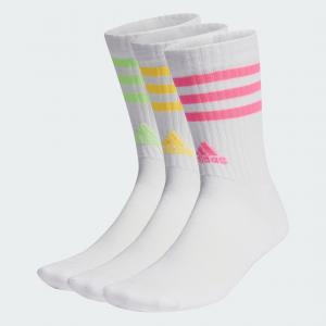 3-Stripes Cushioned Crew Socks 3 Pairs