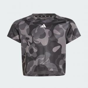 Essentials AEROREADY Seasonal Print Crop T-Shirt Kids