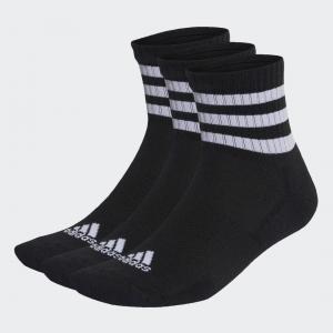 3-Stripes Cushioned Sportswear Mid-Cut Socks 3 Pairs