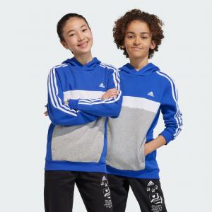 Bluza z kapturem Tiberio 3-Stripes Colorblock Fleece Kids