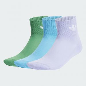 Mid-Cut Crew Socks 3 Pairs