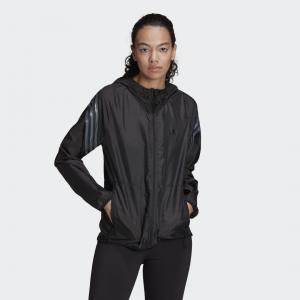 Run Icons 3-Stripes Hooded Running Windbreaker