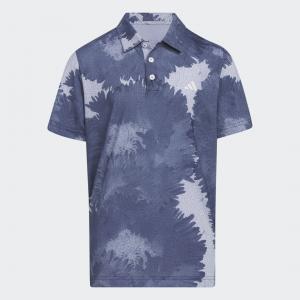 Flower Mesh Polo Shirt