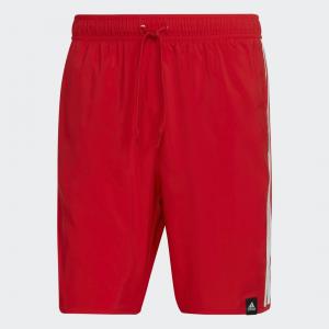 Classic-Length 3-Stripes Swim Shorts