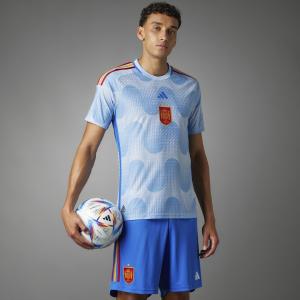 Spain 22 Away Authentic Jersey