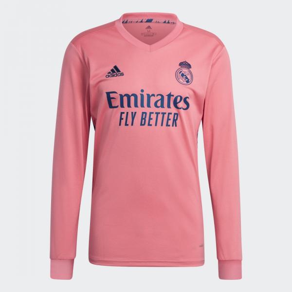 Real Madrid 20/21 Long Sleeve Away Jersey