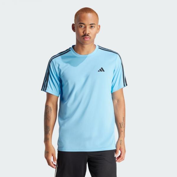 Train Essentials 3-Stripes Training Tee