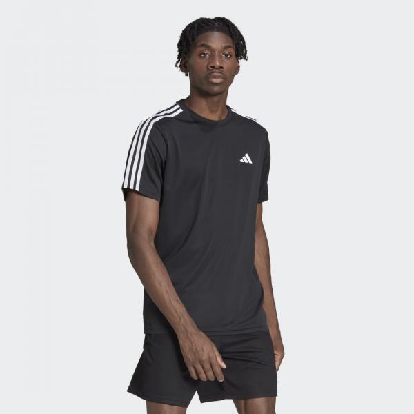 Train Essentials 3-Stripes Training Tee