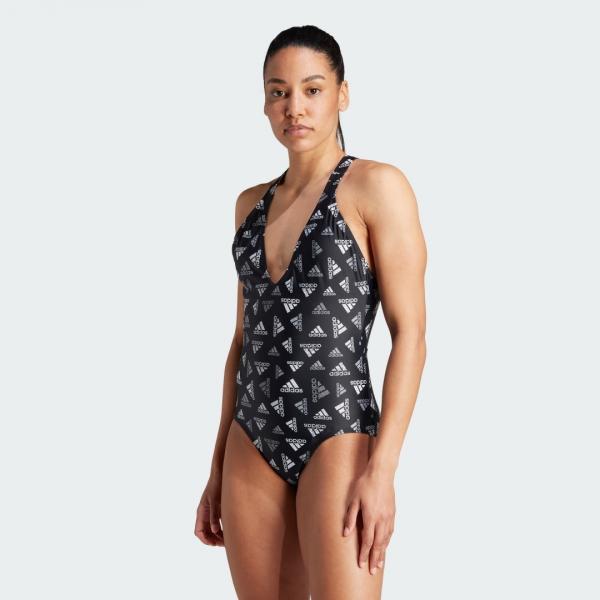 Allover Print Sportswear Swimsuit