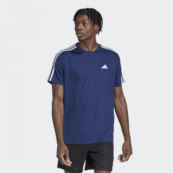 Train Essentials 3-Stripes Training Tee