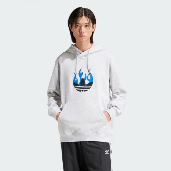 Bluza z kapturem Flames Logo