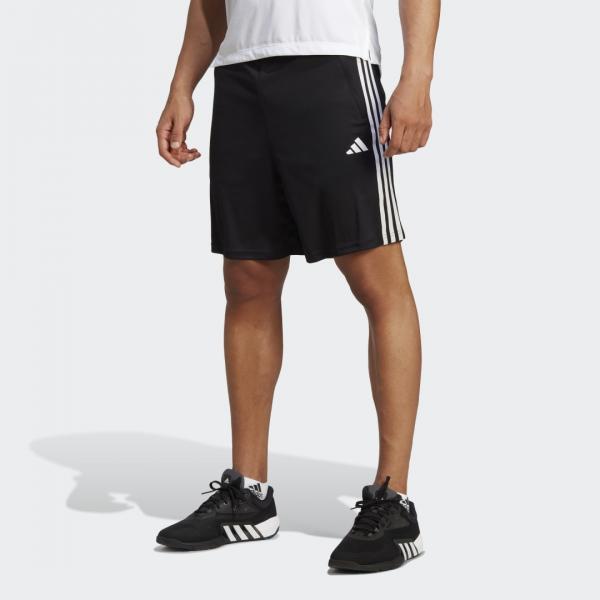 Train Essentials Piqué 3-Stripes Training Shorts