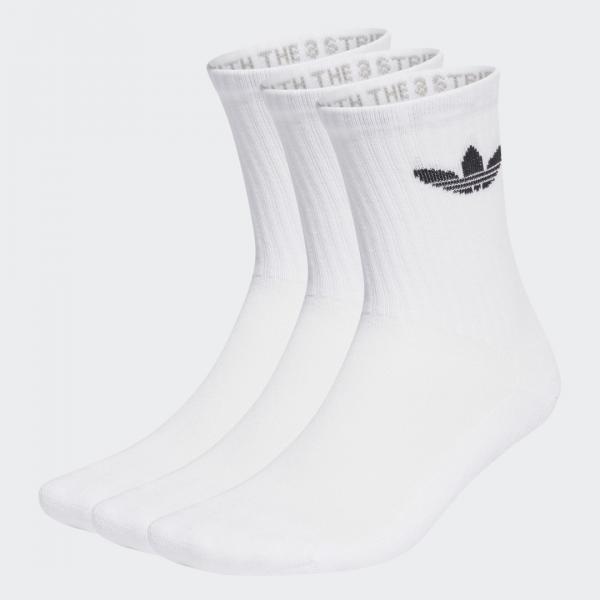 Trefoil Cushion Crew Socks 3 Pairs