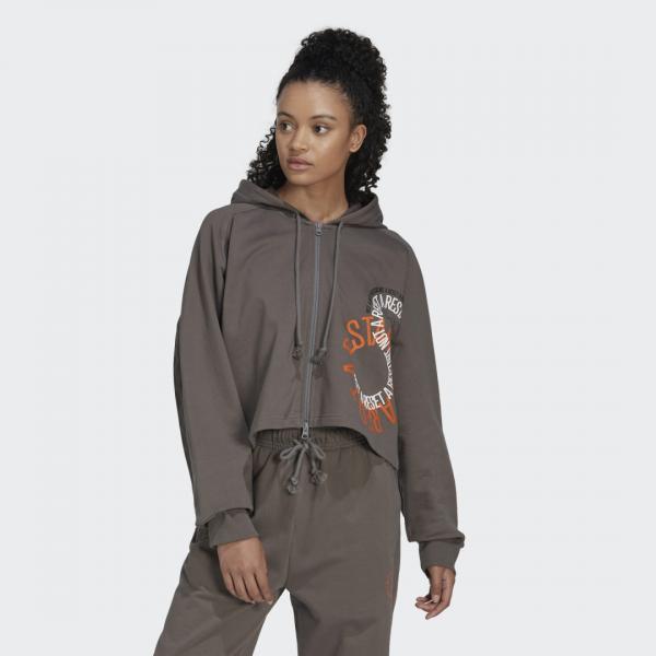 Adidas by Stella McCartney Cropped Hoodie