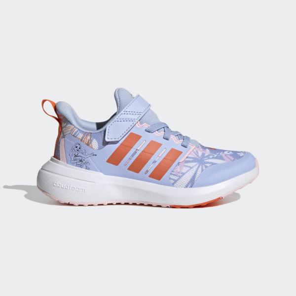 Adidas x Disney FortaRun 2.0 Moana Cloudfoam Elastic Lace Top Strap Shoes