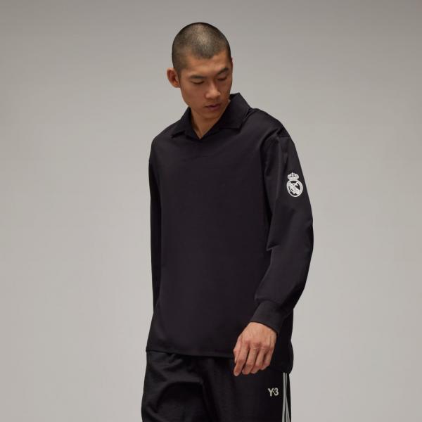 Koszulka Y-3 Real Madrid Travel Long Sleeve Polo