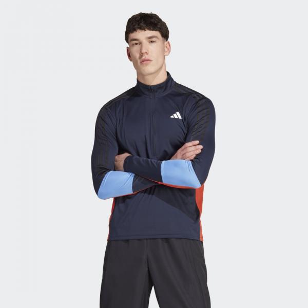 Training Colorblock Quarter-Zip Long Sleeve Tee