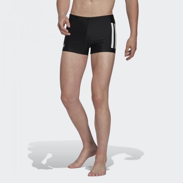 Bold 3-Stripes Swim Boxers